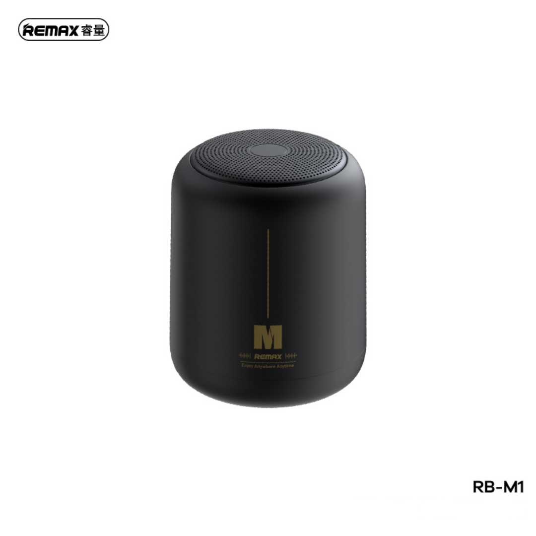 REMAX RB-M1 AIRCITY SERIES PORTABLE WIRELESS SPEAKER (3W) (5V) - Black