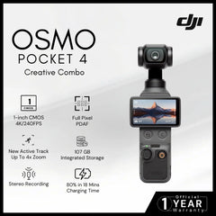 DJI - OSMO Pocket 4 Creator Combo