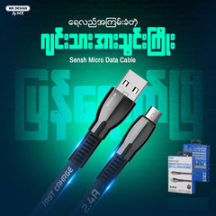 WK WDC-107M SENSH 2.4A DATA CABLE - Blue