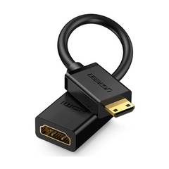 UGREEN - Mini HDMI Male to HDMI Female Adapter Cable (4K@60Hz) (22cm) ( 20137 )