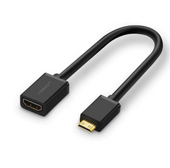UGREEN - Mini HDMI Male to HDMI Female Adapter Cable (4K@60Hz) (22cm) ( 20137 )