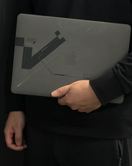 Aulumu MacBook Air M2 A17 Urban Tech Laptop Protective Shell Case