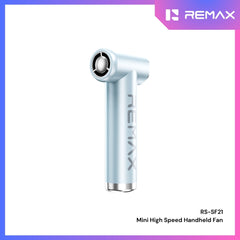 REMAX - RS-SF21 Mini High Speed Handheld Fan - Blue