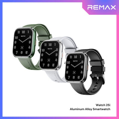 REMAX - Watch 25i Aluminium Alloy Smart Watch - Silver