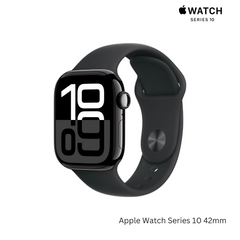 Apple Watch Series 10(42mm) S/M Jet Black