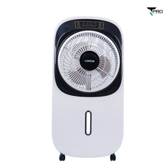 T PRO CTL-CF041R 12" LONTOR RECHARGEABLE WATER MIST FAN (24 SPEEDS/75W/10 LED/15V DC INPUT & USB OUTPUT)