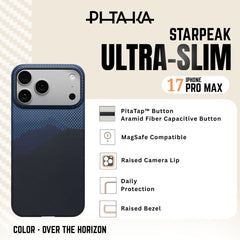 PITAKA - STARPEAK Ultra-Slim Case For iPhone 17 Pro Max - Over the Horizon