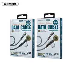 REMAX RC-176A JANLON 2 SERIES ZINC ALLOY BRAIDED GAMING DATA CABLE FOR TYPE-C (1M) (2.1A) Type C Cable for Andorid,USB Type C Cable,USB C Charger Cable,Type C Data Cable,Type C Charger Cable