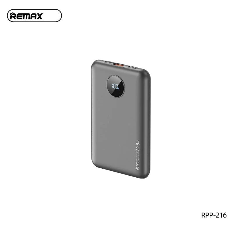 REMAX RPP-216 10000mAh LINZE 2 SERIES 22.5W PD+QC FAST CHARGING POWER BANK