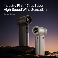Jisulife - Handheld Fan Ultra 2 ( 9000mAh ) - Light Brown