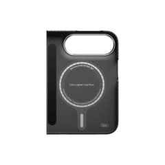 PITAKA - iPhone Duo Case (Edge Series) - Back Case Only - Black Grey