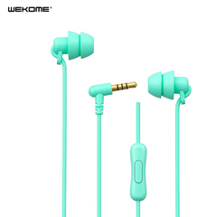 WK YB02 SHQ SERIES WIRED SLEEP EARPHONES FOR MUSIC & CALL YB02 (3.5MM) - Green