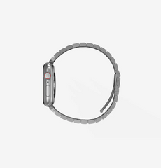 UNIQ STROVA APPLE WATCH STEEL LINK BAND 45/44/42MM STERLING