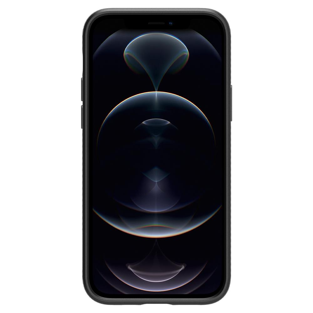 Spigen iPhone 12 Pro Liquid Air Series - Matte Black