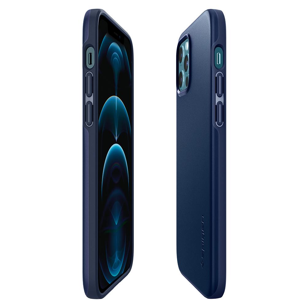 Spigen iPhone 12 Pro Thinfit Series-Navy Blue