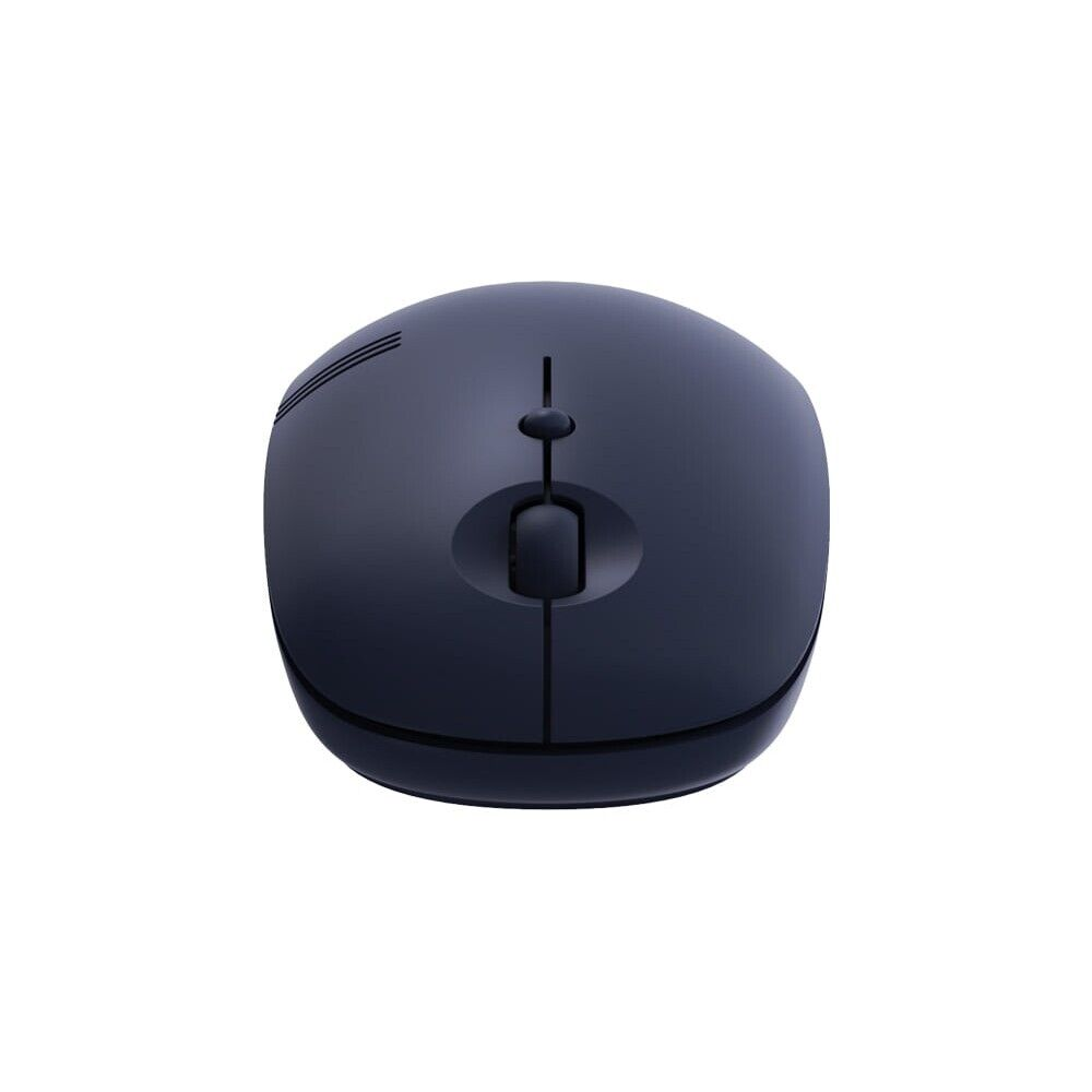 Actto LED Bluetooth Low Noise Optical Mouse Soft Curve 3-Step DPI Bluetooth 5.2(Navy)