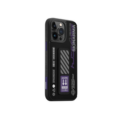 Skinarma iPhone 14 Pro Max (6.7") Shingoki Leatherette Bumper (Purple)