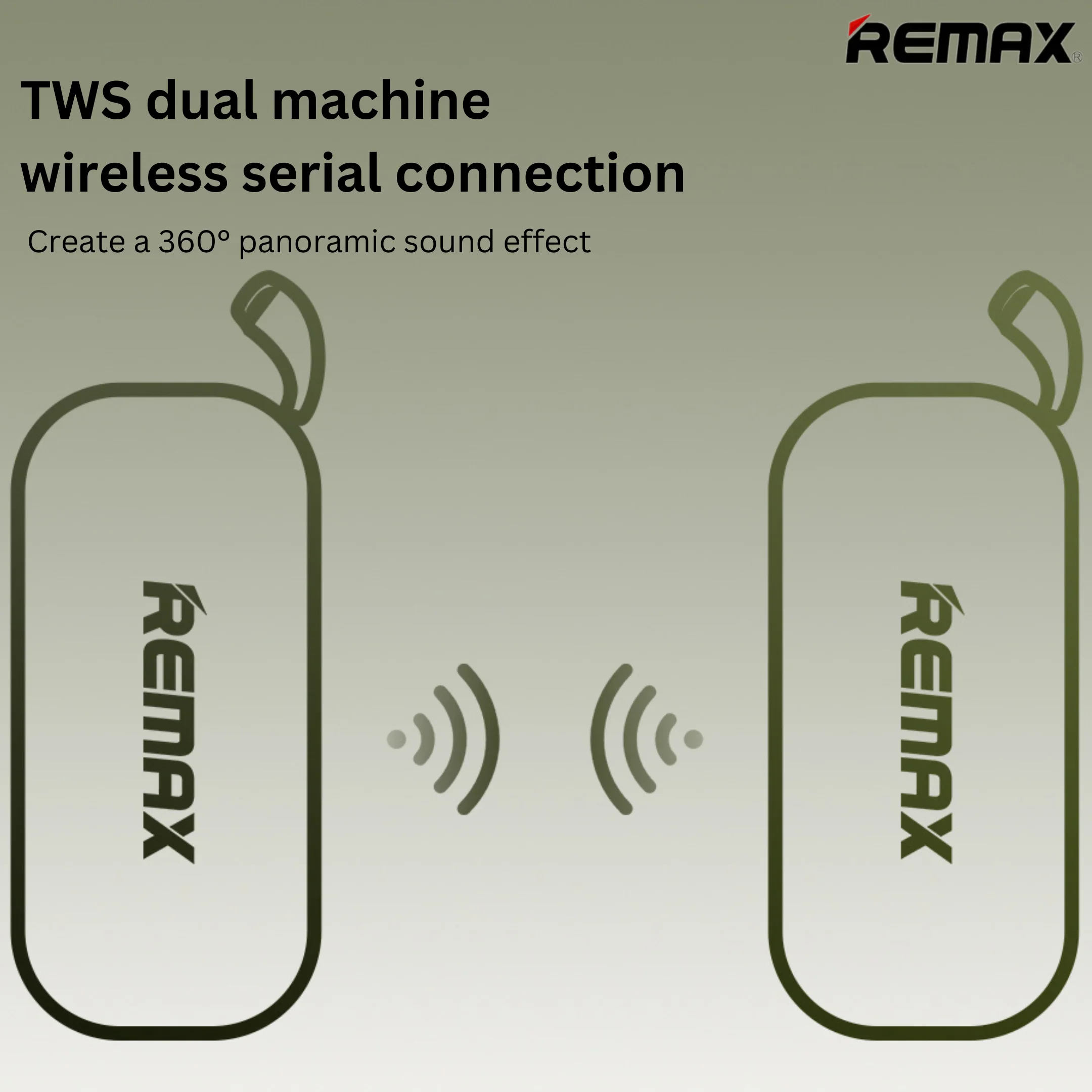 REMAX - RB-M10 Lighting Portable Wireless Bluetooth Speaker (20W) - Black