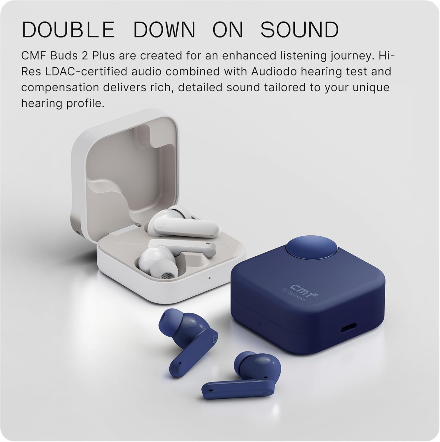 NOTHING - CMF Buds 2 Plus - Blue