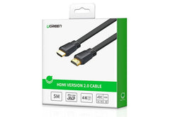 UGREEN - ED015 4K 30 Hz HDMI 2.0 Flat Cable for TV HD Monitor Projector - 5M