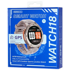 REMAX - WATCH 18 Intelligent GPS Outdoor Sports Smart Watch - Silver