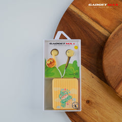 GADGET MAX - GIGII-345 3.5mm Little Frog Series Wired Earphone - Yellow