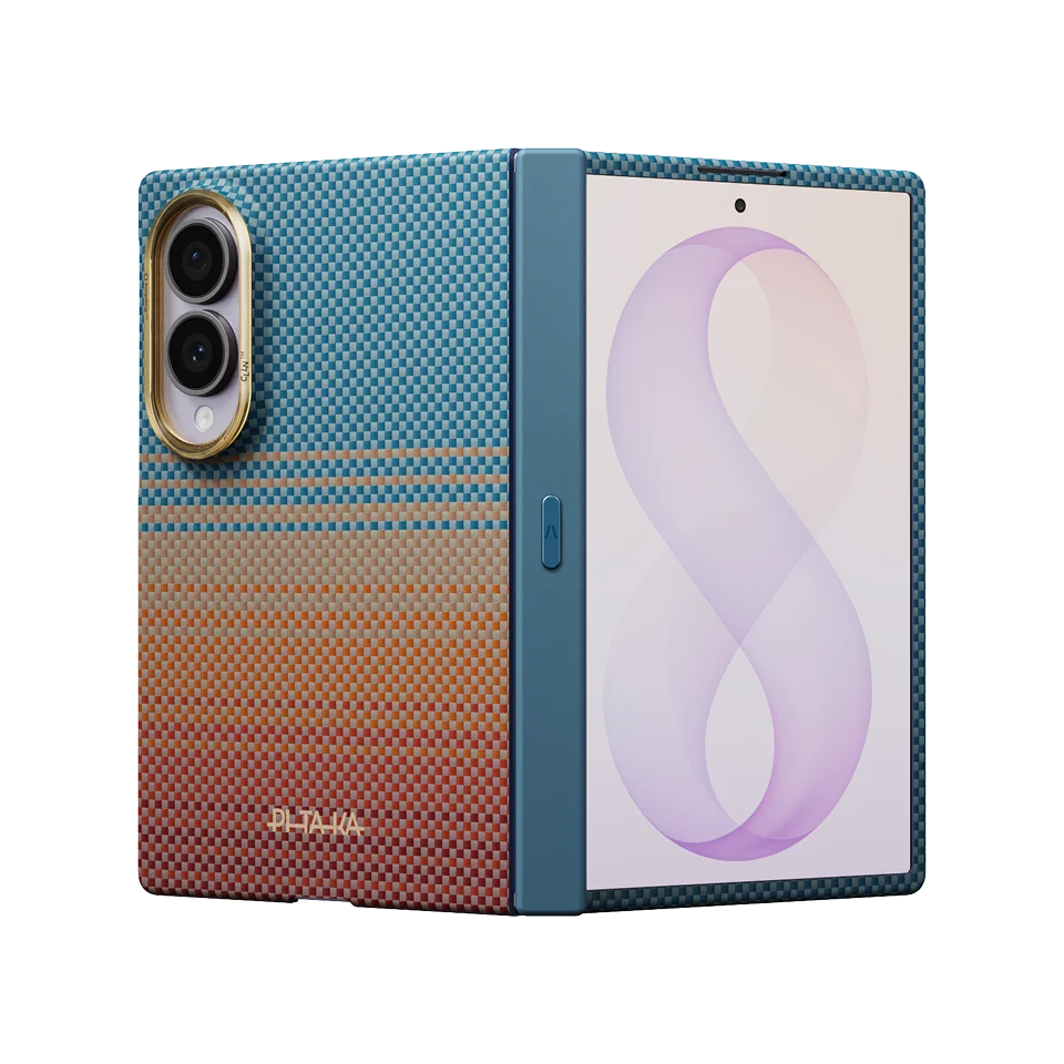 PITAKA - Galaxy Z Fold 8 (Edge Series With Hnige) - California Dream - Sunset