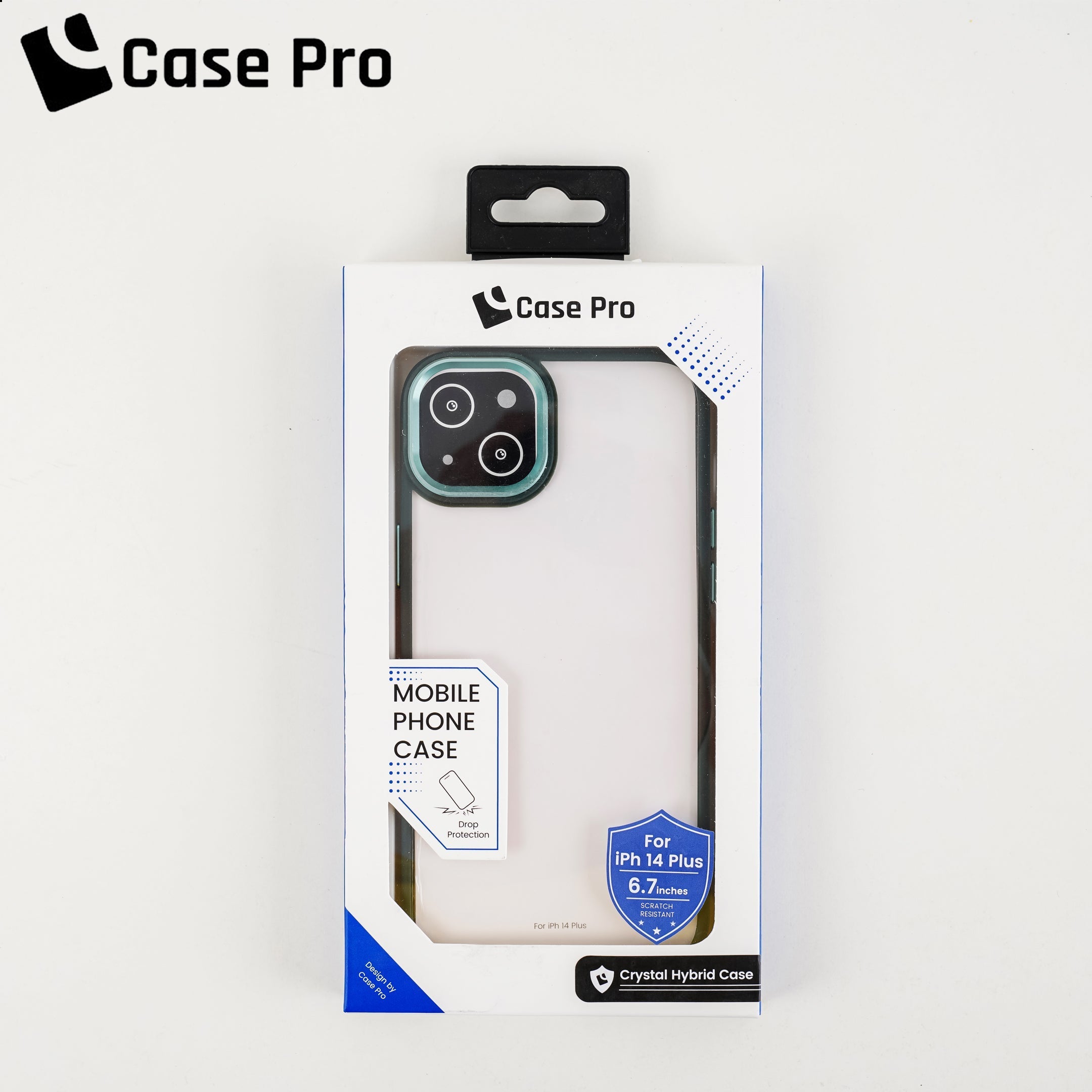 CasePro  iPhone 14 Plus Case (Crystal Hybrid)