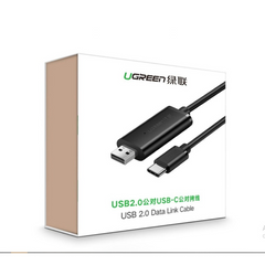UGREEN - US318 USB-A Male to USB-C Male 2.0 Data Link Cable (2M)