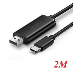 UGREEN - US318 USB-A Male to USB-C Male 2.0 Data Link Cable (2M)