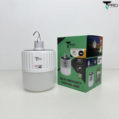 T-PRO-120W 2400MAH 2IN1 SOLAR & USB EMERGENCY CHARGING LAMP