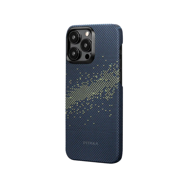 PITAKA iPhone 15 Pro MagZE Case Pro 4  (Milky Way Galaxy)