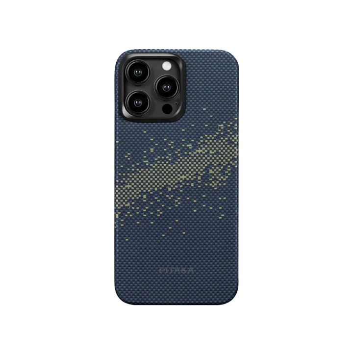 PITAKA iPhone 15 Pro MagZE Case Pro 4  (Milky Way Galaxy)