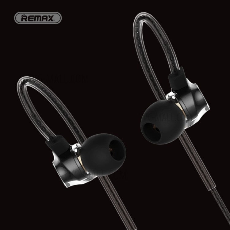 REMAX RM-580 4Speaker Earphone, 3.5MM  Wired Earphone ,Best wired earphone with mic ,Hifi Stereo Sound Wired Headset ,sport wired earphone ,3.5mm jack wired earphone ,3.5mm headset for mobile phone ,universal 3.5mm jack wired earphone