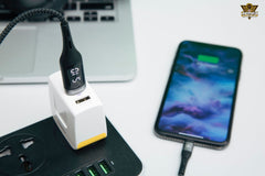 REMAX RC-096I LEADER SMART DISPLAY 2.1A DATA CABLE FOR LIGHTNING,Lightning Cable,iPhone Data Cable,iPhone Charging Cable,iPhone Lightning charging cable ,Best lightning cable for iPhone,Apple iPhone Cable,iPhone USB Cable,Apple Lightning to USB Cable