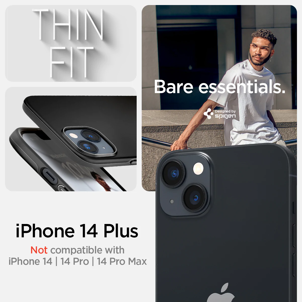 Spigen iPhone 14 Plus Thinfit Series-Navy Blue