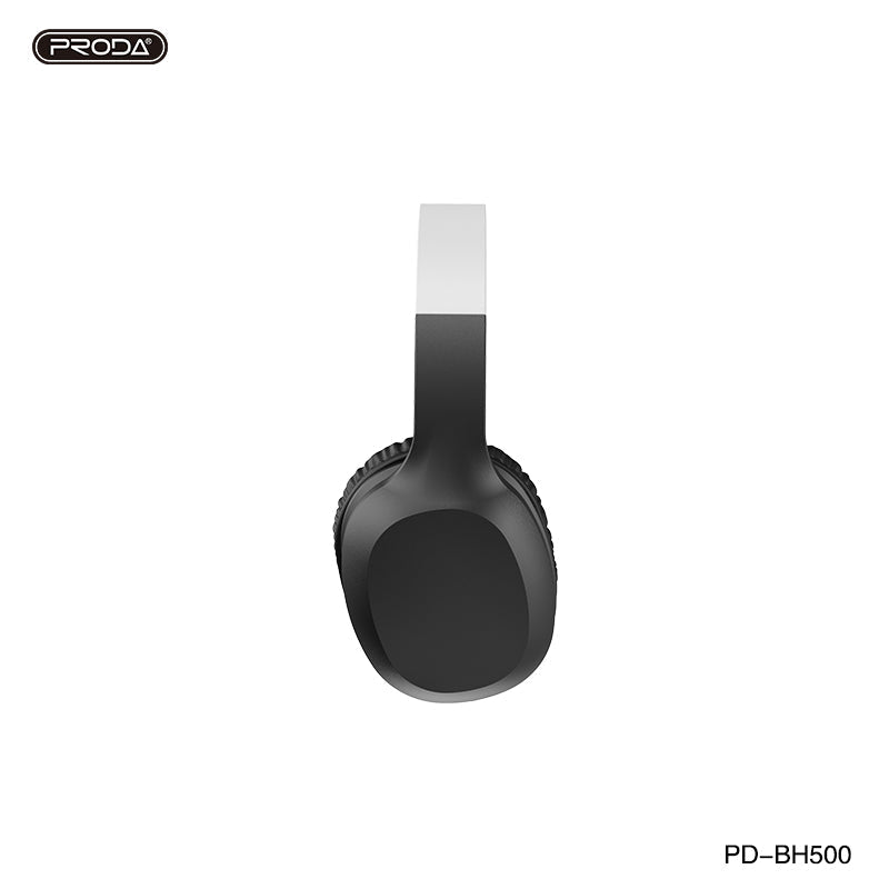 PRODA PD-BH500 MANMO WIRELESS HEADPHONE - Black