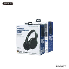 PRODA PD-BH500 MANMO WIRELESS HEADPHONE - Black