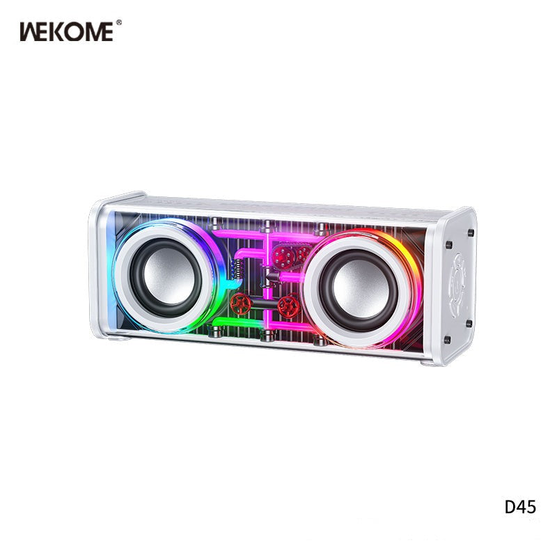 WEKOME (D45) VANGUARD SERIES DUAL-SPEAKER MECHA WIRELESS SPEAKER D45