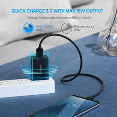 Ugreen USB 18W Charger Only QC 3.0 Fast Charging Power Adapter