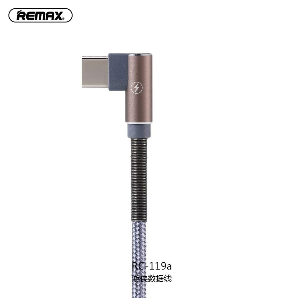 REMAX RC-119A(TYPE-C)RANGER SERIES 2.4A DATA CABLE FOR TYPE-C(1000MM),Cable,Type C Cable for Andorid,USB Type C Cable,USB C Charger Cable,Type C Data Cable,Type C Charger Cable,Fast Charge Type C Cable,Quick Charge Type C Cable,the best USB C Cable