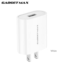 GADGET MAX GC02 2.4A SINGLE USB PORT SPEEDY CHARGER (1USB)(2.4A)