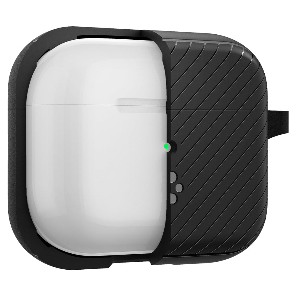 Spigen AirPods (3rd Gen) Mag Armor Series Magsafe Charging - Matt Black