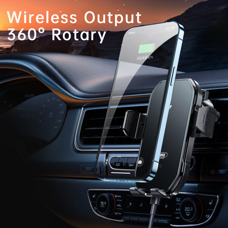 REMAX RM-C61 TINSM SERIES 15W WIRELESS CHARGING CAR HOLDER, Wireless Charger, Car Holder with Wireless Charger