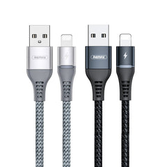 REMAX RC-152(IPH) COLOURFUL LIGHT 2.4A DATA CABLE,Lightning Cable,iPhone Data Cable,iPhone Charging Cable,iPhone Lightning charging cable ,Best lightning cable for iPhone,Apple iPhone Cable,iPhone USB Cable,Apple Lightning to USB Cable