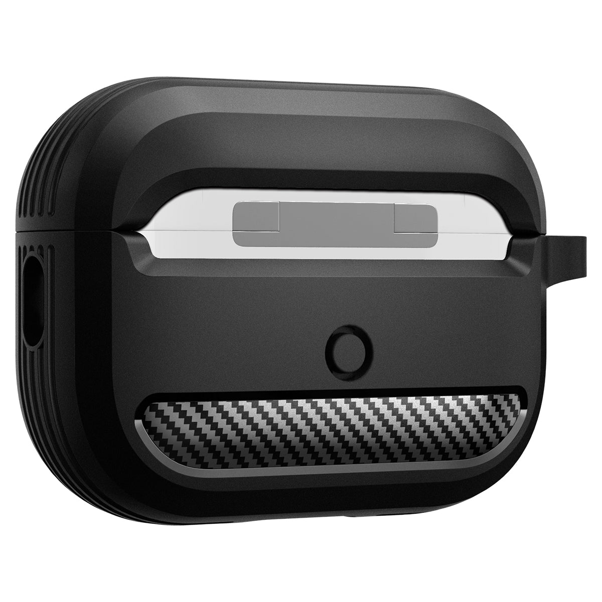 Spigen AirPods Pro (2nd Gen) Rugged Armor Series - Matt Black