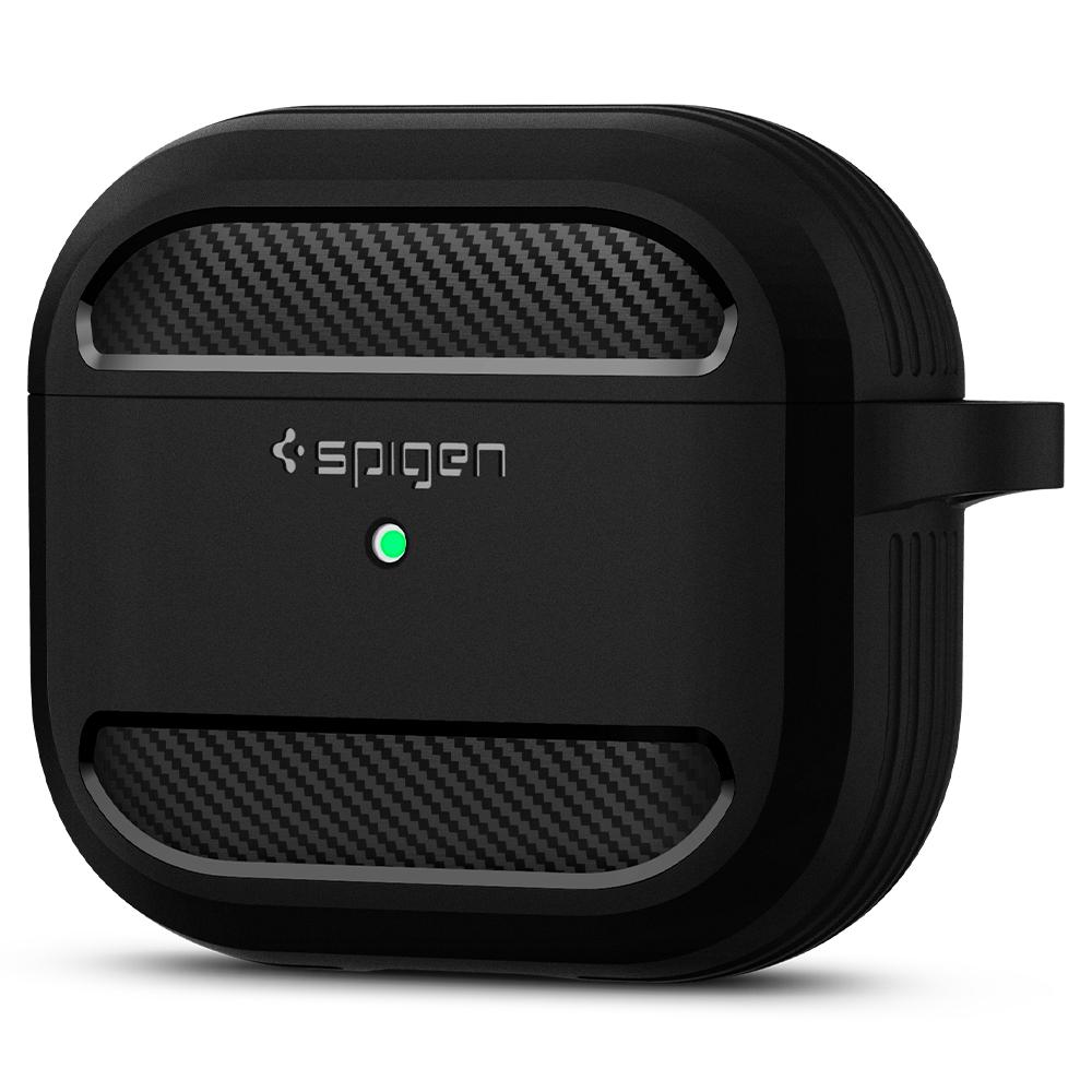 Spigen AirPods (3rd Gen) Rugged Armor Series - Matt Black