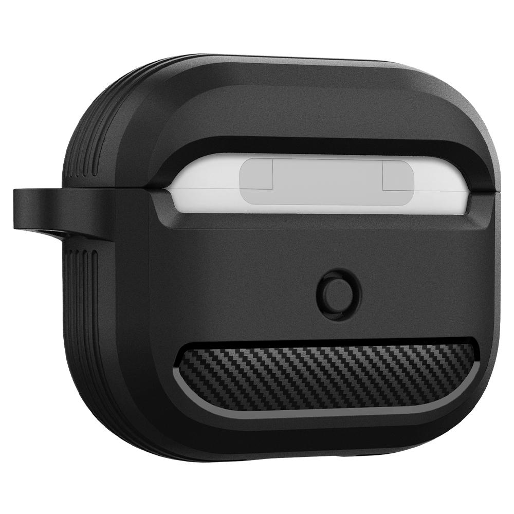 Spigen AirPods (3rd Gen) Rugged Armor Series - Matt Black