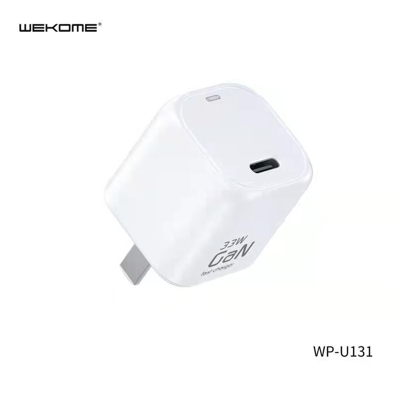 WK WP-U131 GAN SERIES 33W PD MINI CHARGER ONLY (CN) (33W), GAN Charger, PD Charger, MINI Charger, 33 W Charger