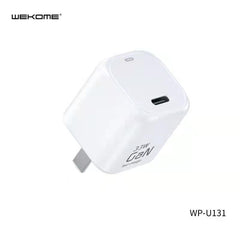 WK WP-U131 GAN SERIES 33W PD MINI CHARGER ONLY (CN) (33W), GAN Charger, PD Charger, MINI Charger, 33 W Charger